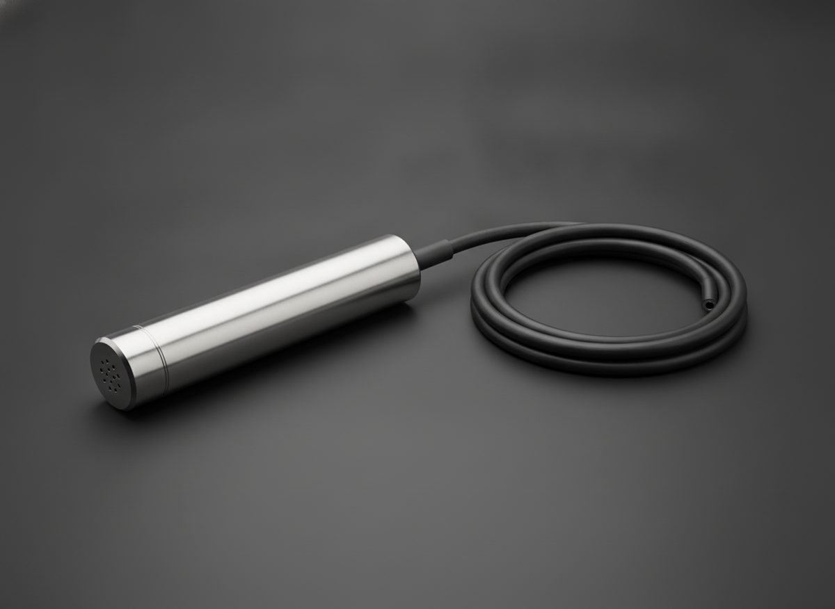 Submersible hydrostatic level transmitter